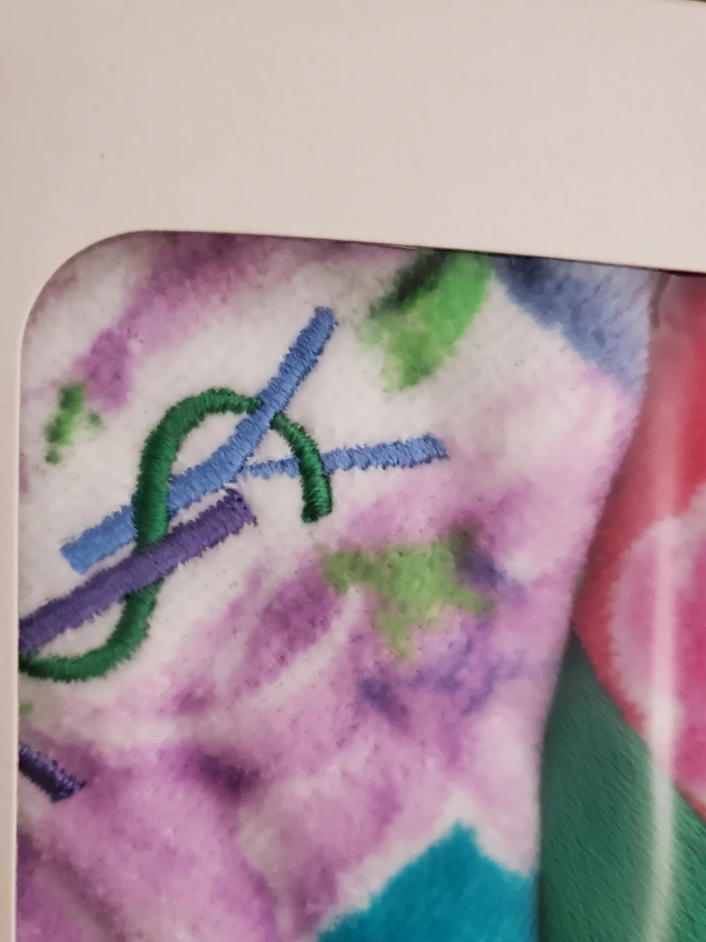Yves Saint Laurent YSL Floral Hand Towel Set Japanese SOGO Vintage 90s Y2K